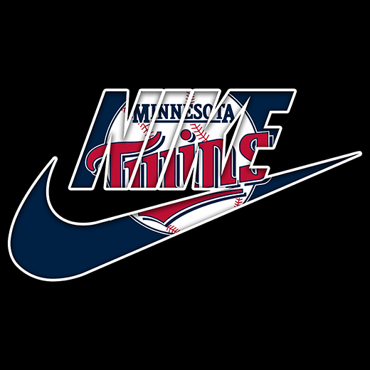 Minnesota Twins Nike logo iron on paper